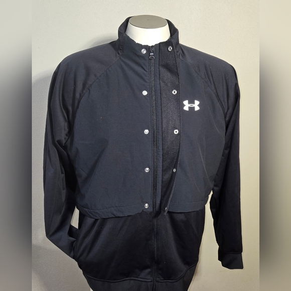 Under Armour UA Pick Up The Pace ColdGear Reactor Jacket Men's Size XL - Picture 2 of 5